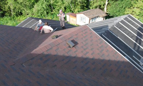 Монтаж гибкой кровли компания 